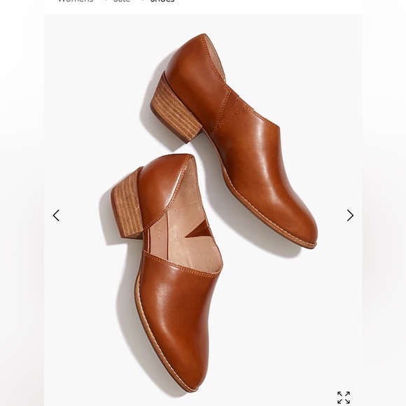 Madewell The Lucie shoes booties women size 11 brown Leather - Picture 2 of 12